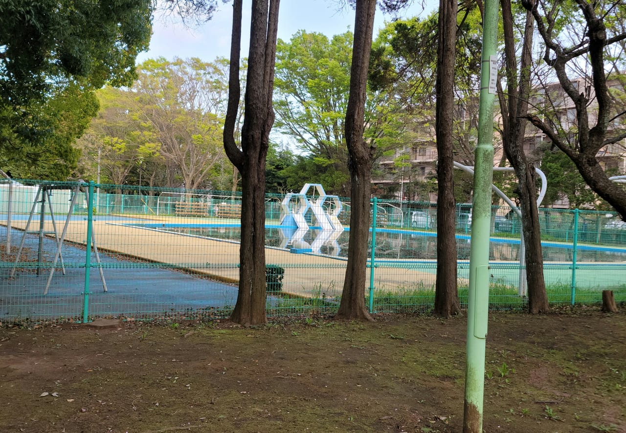 船橋市薬円台公園のプール