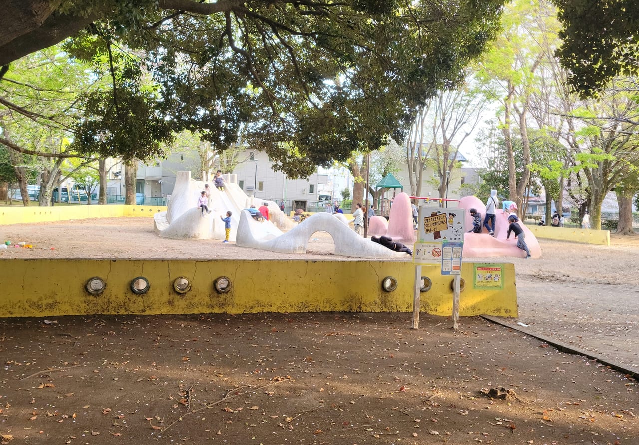 船橋市薬円台公園の遊具