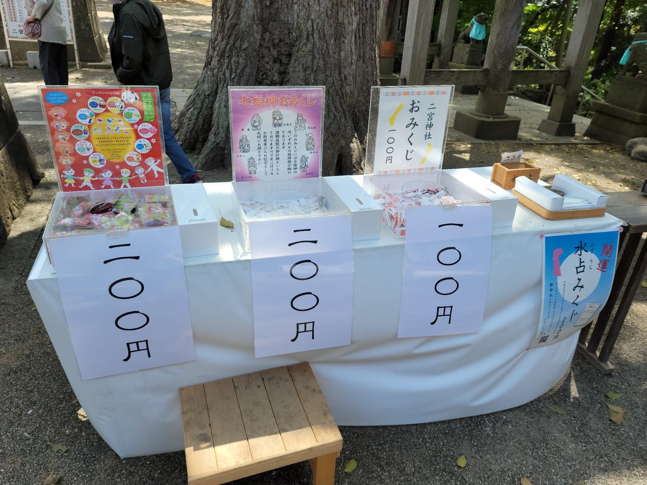 船橋二宮神社おみくじ