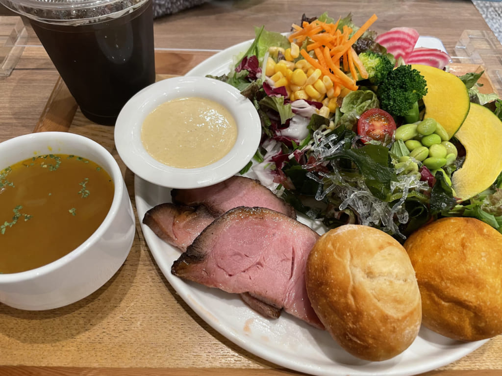 カフェ＆デリプラチナベジ菜園サラダセット