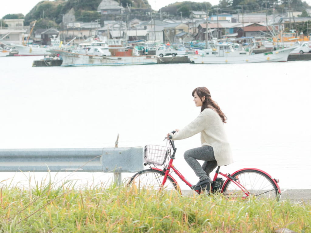 自転車でおでかけ