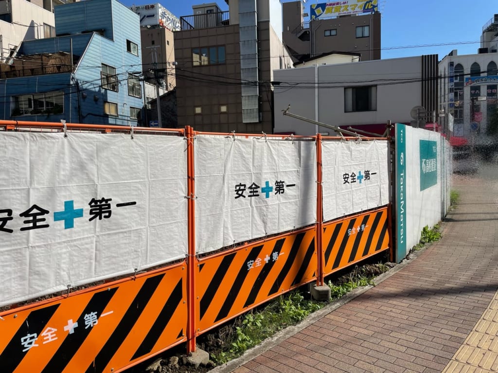 西船橋駅前工事2022.1127-3