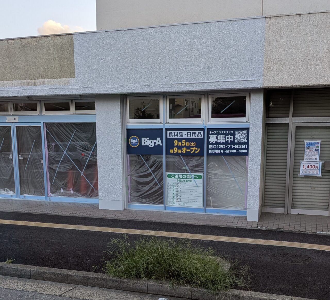 ビッグ・エー習志野台団地店
